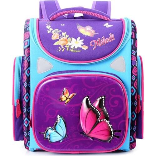 Children School Backpack For Boys and Girls Cartoon Bear car print kids Backpacks Waterproof 1-3 grade large capacity book bag