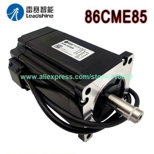 Leadshine NEMA 34 Closed loop stepper motor 86CME85 8.5 N.m Holding Torque with encoder updated from old 86HBM80-EC or 86HS80-EC