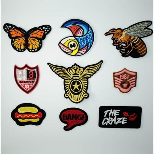 Golden Medal Wasp Press clothes/stitch/sew/seam/cloth/textile/ornament/adornment/decoration/garnish of overcoat/pants/backpack