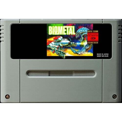 16Bit Games ** BioMetal ( PAL EUR Version!! )