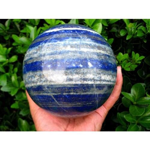 3680g HUGE NATURAL Lapis Lazuli quartz crystal sphere ball healing