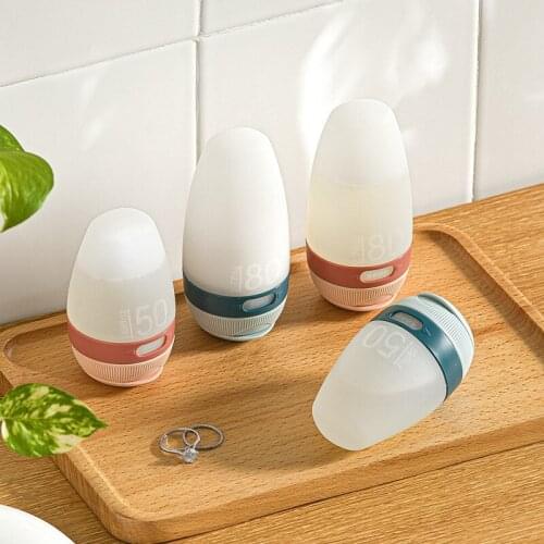 50/80ml Silicone Refillable Bottle Cream For Travel Makeup Tool Portable Liquid Soap Storage Bottle Cosmetic Container