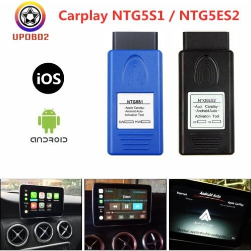 Hot Sale Carplay NTG5S1 NTG5ES2 NTG5 S1 Auto Activator For Apple Caplay and Android Auto NTG5E S2 For Mercede For Benz Via OBD2