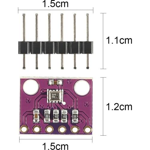 I2C / SPI BMP280 3.3 Digital Barometric Pressure Altitude Sensor High Precision Atmospheric Module for arduino Replace BMP180
