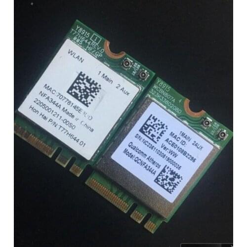 Wireless Adapter Card for qualcomm Atheros AC Wireless Wi-Fi QCNFA344A NFA344A dual band+BT4.1 Ngff Card