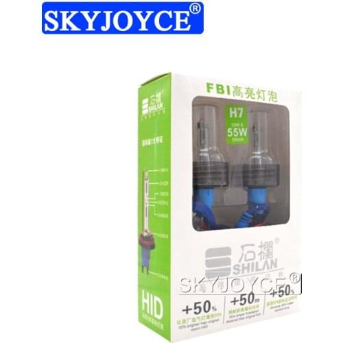 SKYJOYCE Fast Bright 55W AC Xenon HID Bulbs H1 H7 H11 9012 D2H Auto Car Headlight Lamp 12V 5500K For HID Conversion Ballast Kit