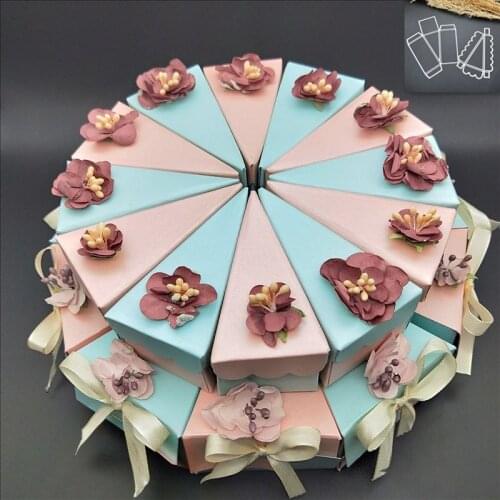 CANDY GIFT WEDDING BOX Metal Cutting Dies For Scrapbooking Embossing Decorative Crafts DIY Paper Cards New 2018