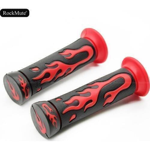 Motorcycle 7/8" 22mm Handlebar Hand Grips Rubber Cover For Suzuki GSX-S 750/1000 GSX-R 600/750/1000 Hayabusa B-King Bandit/GSF