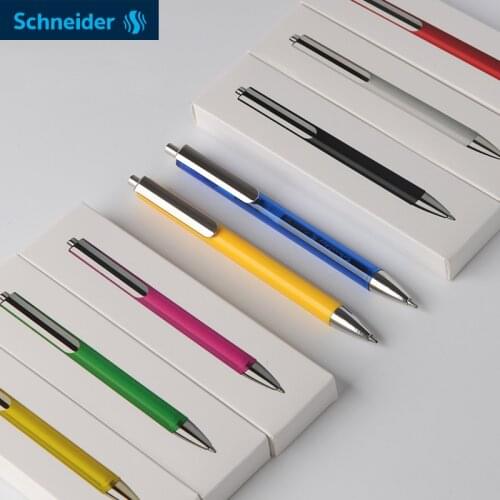 1pcs Schneider Evo Neutral Pen Students Daily Office Push-and-Move Pen Can Change 39 Cores 0.4mm
