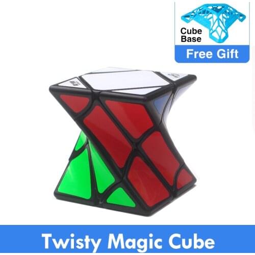 Newest QiYi MoFangGe Twisty Magic Cube Cubo Magico Speed Puzzle Best Toys Magic Puzzle Cubes Toys for Kids Drop Shipping