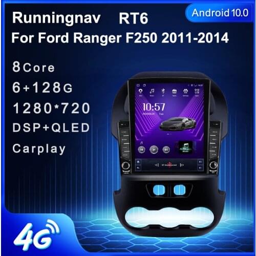 Runningnav For Ford Ranger F250 2011 2012 2013 2014 Tesla Type Android Car Radio Multimedia Video Player Navigation GPS