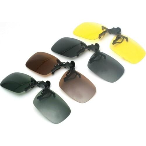 Sunglasses Clip, Sunglasses, Glasses, Polarized Clip, Driver Driving, Tide Clip, Polarized Lens for Men and Women Night Vision