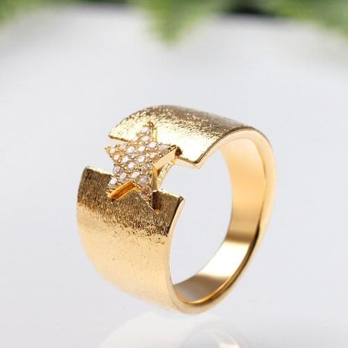 Vintage Cubic Zirconia Stackable Chic Rings for Women Jewelry Luxury Dubai Nigeria CZ Crystal Wedding Accessories Finger Ring