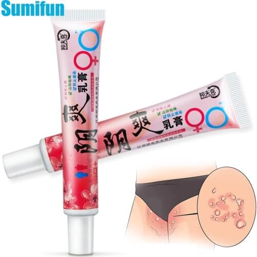 15g Herbal Antibacterial Ointment Vulva Itching Thigh Inside Private Oil Remove Odor Pruritus Dermatitis Genital Cream Anti-itch