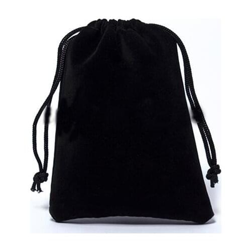 1Pcs7x9 10x12 10x15 12x16cm Velvet bag Drawstring Pouch Jewelry gift bag Christmas Wedding gift pouch Velvet jewellery Pouches