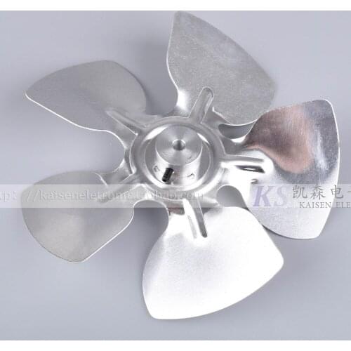 Diameter 170mm*37mm Five-leaf bushing High temperature resistant Aluminum alloy Oven motor/fan Axial fan blade