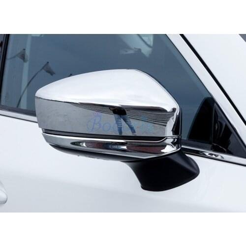 For Mazda CX-5 CX5 KF 2017 2018 2019 2020 Rearview Mirror Cover Side Wing Cap Shell Case Trims Chrome Auto Car Accessories