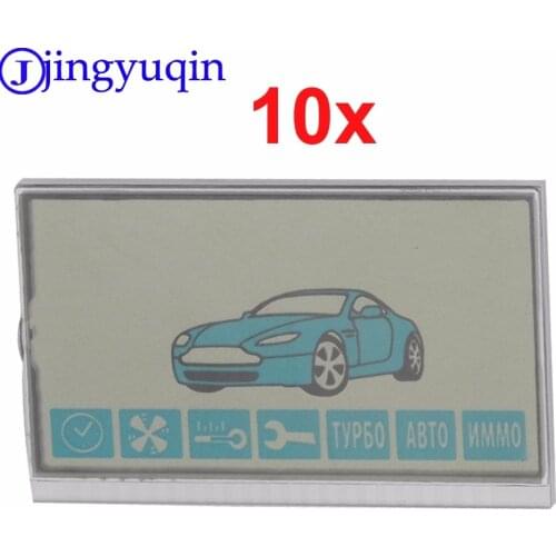 Jingyuqin 10p New Arrival Russia Version A91 Lcd Display Flexible Cable For Starline A91 Remote Controller A91 Lcd Zebra Stripes