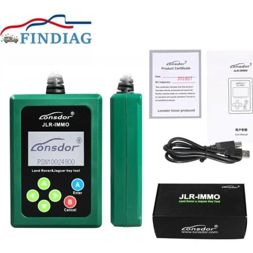 Lonsdor JLR IMMO Key Programmer JLR-IMMO Update Online Newly Add KVM and BCM for Jaguar for Land Rover Auto Key Program