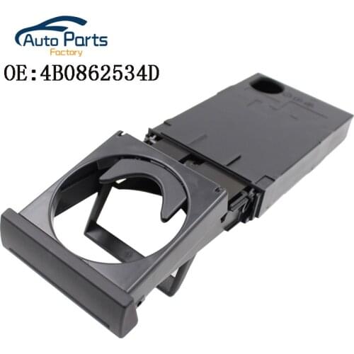 New High Quality Stretch Fold Cup Holder For Audi A6 C5 1998-2005 A4 1998-2002 Cup Drink Holder 4B0862534D