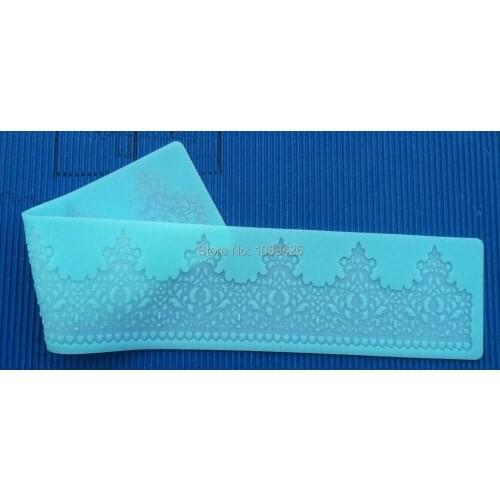 Wholesale 10 Pcs/lot 399*74mm CT-5019 Silicone Cake Fondant Decorating Tools, Silicone Soap Molds, Silicone Cake Baking Mats