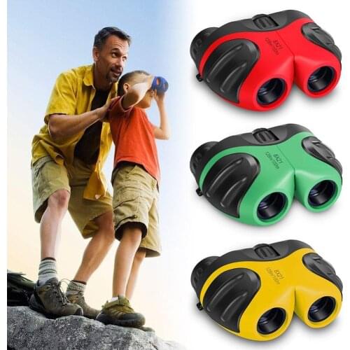 8X21 Portable Mini Kids Telescope Children Color Binoculars Outdoor Camping Hunting Traveling Nature Observation Telescope Gift
