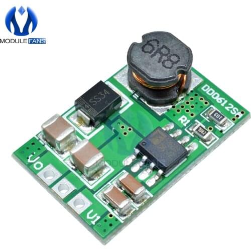 DC-DC 3V 3.3V 3.7V 4.2V 5V to 5V 6V 9V 12V 3.5A Boost Step Up Converter Voltage Regulate Power Supply Module Board