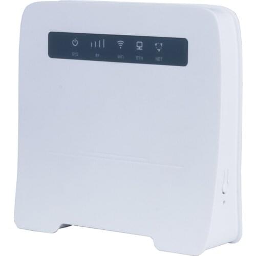 3G / 4G LTE CPE WiFi SIM card data router unlocks mobile hotspot WAN / LAN port can make phone call router can connect to wired