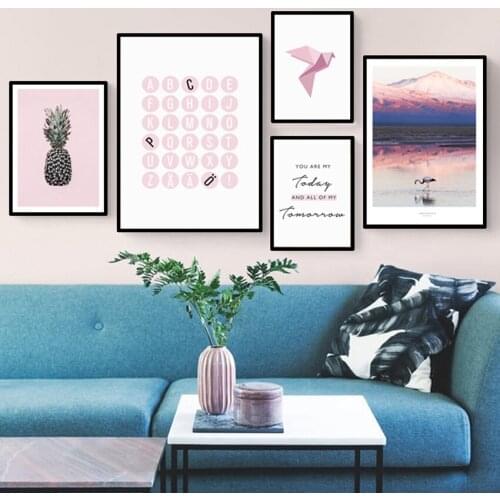 Home Decoration Wallpaper Painting self-adhesion painting Nordic PVC Wall Stickers For living Room Furniture Stickers FA715