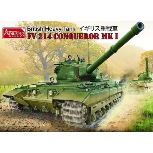 AMUSING HOBBY 1/35 British Heavy Tank FV214 Conqueror MK I #35A006 Model Kit