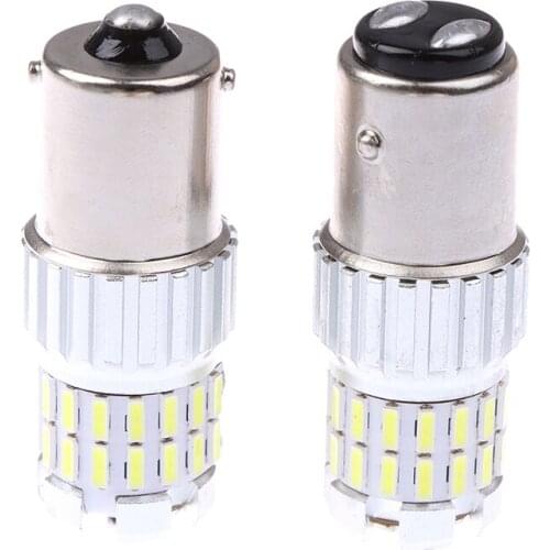 1X 1156/1157 LED Reverse Light Canbus Error Free BA15S Backup Bulb White Car Turn Signal Lamp Auto Bulb