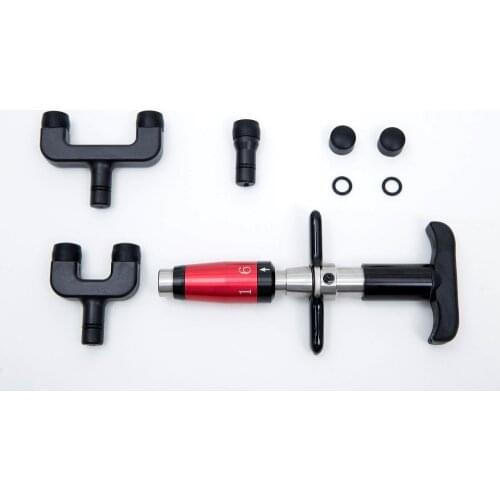 4 Head 6 Levels Chiropractic Adjusting Instrument Cervical treatment adjustable intensity Therapy Correction Gun