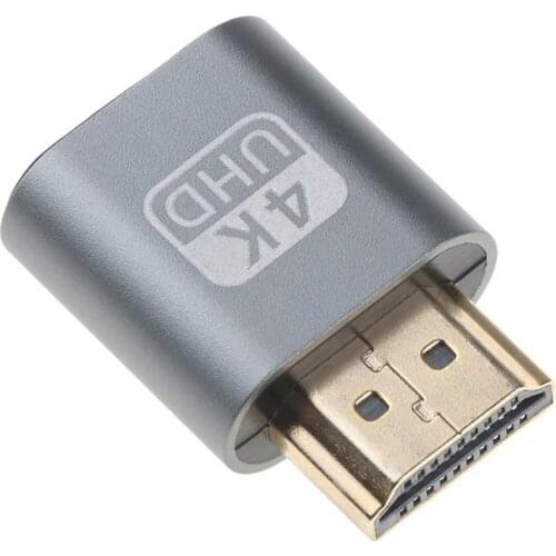 HDMI-compatible Adapter Virtual Display Emulator 4K HDMI Display Emulator Video Adapter