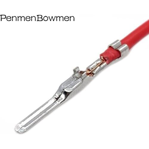 2.2MM Way Series Pins Automotive Connectors Male Terminal Housings Terminals Copper Terminals With 18AWG Cable DJ616-2.2A