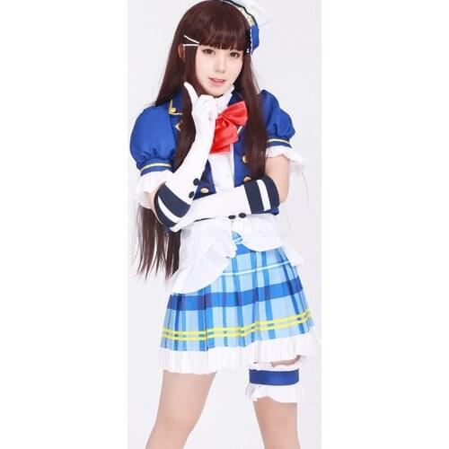 COSPLAYONSEN Love Live! Sunshine Aqours Initial Ver Takami Chika Sakurauchi Riko Matsuura Kanan cosplay costume full set