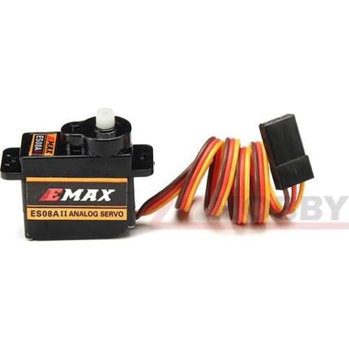 ES08A II Mini Plastic Gear Analog Servo High Efficiency Big Stall Torque EMAX