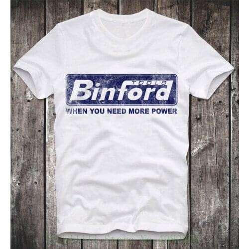 T Shirt Binford Outils Maison Amelioration Tim Ecouter Fois Wer Da H ? Mmert Loose Black Men Tshirts Homme Tees