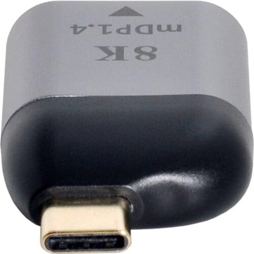 Jimier USB-C Type C to Mini DP Displayport converter High Definition adapter 4K 2K 60hz for tablets, mobile phones and laptops