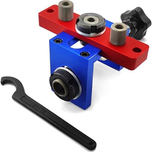 Doweling Cam Jig Kit Set With Auxiliary Tools For Joinery Woodworking 2 Patterns For Furniture Connecting Puncher Carpentry Tool