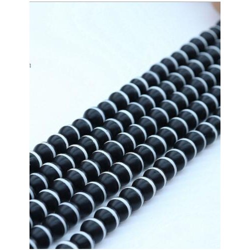 Natural Stone Ancient Tibetan bead Round Loose Beads Strand 6 8 10 12 14MM Pick Size For Jewelry Making hu6tf