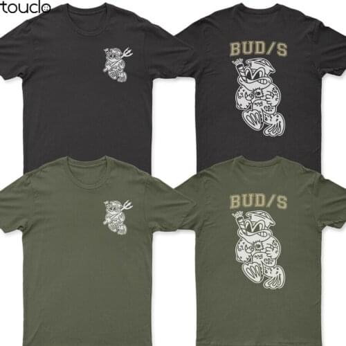 NEW SWCC NAVY SEALS UDT BUDS SPEC OPS Trident FROG T shirt double sided