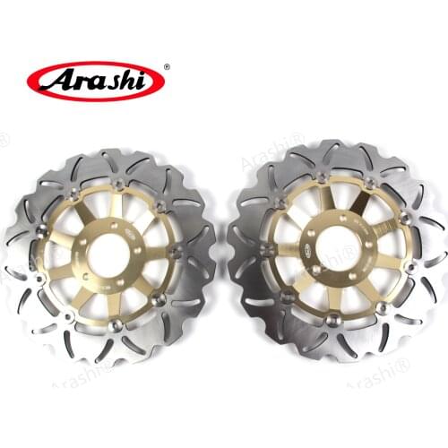 ARASHI GSX INAZUMA 1200 CNC Front Brake Rotors Discs For SUZUKI GSX1200 1999 2000 2001 2002 2003 / RF 900 1994 1995 1996 1997