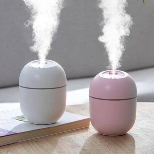 1PCs 220ML Mini Portable Ultrasonic Air Humidifer Aroma Essential Oil Diffuser USB Mist Maker Aromatherapy Humidifiers for Home