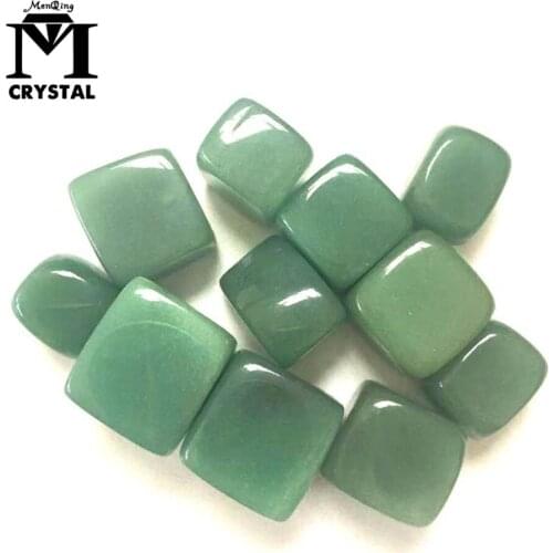Natural Aventurine Crystal gravel mineral quartz stone Fish tank Ornamental Specimen collection geological teaching