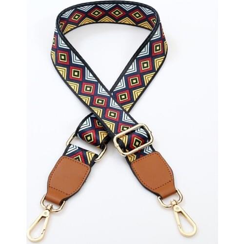 Bag Straps Colorful Shoulder Belts Replacement Detachable Handbag Handle DIY Long Belt Band Gold Buckle Bag Accessories KZ151364
