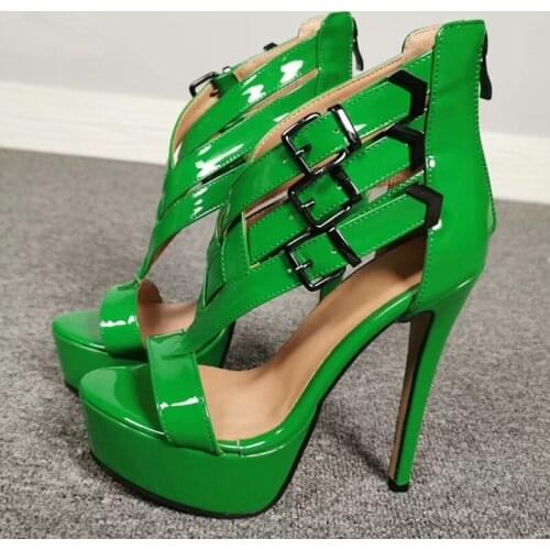 SHOFOO shoes,Elegant fashionable womens shoes, about 14.5cm high-heeled sandals, womens sandals, banquet womens shoe