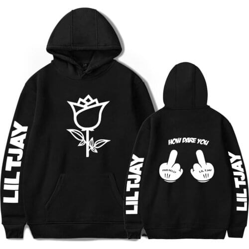 Personality Rapper Lil Tjay Hoodies Men women Harajuku Clothes Lil Tjay Sweatshirt Tracksuit For Boy Girls Sportswear Outwear