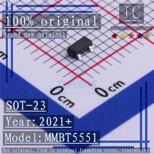 2021+ 100% Brand new original 50PCS-200PCS MMBT5551 G1 SOT-23 SMD transistor