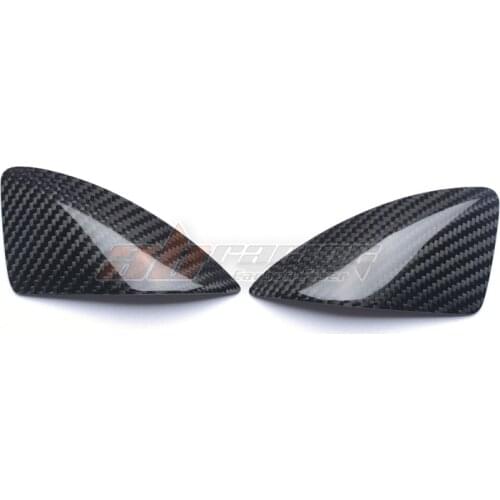 Tank Corner Protector Guard Cover For Kawasaki ZX10R 2011 -2020 Full Carbon Fiber 100% Twill