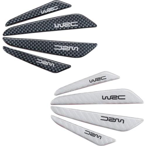 WRC Car Door Edge Anti Scratch Protection Strips for Seat Leon lbiza VW Golf Tiguan Ford Focus Skoda rapid YETI Superb Octavia